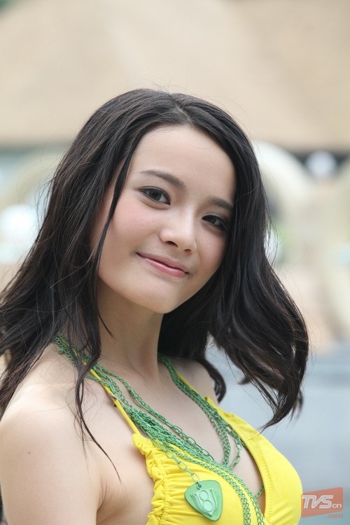 大话3发布会神秘美女