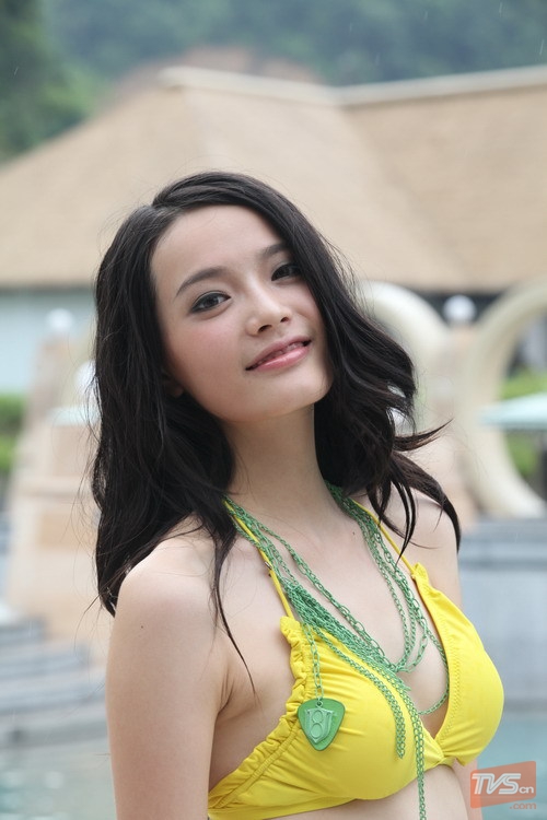 大话3发布会神秘美女