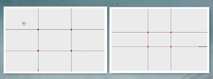 《天下3》拍摄技巧 井字格和黄金分割线