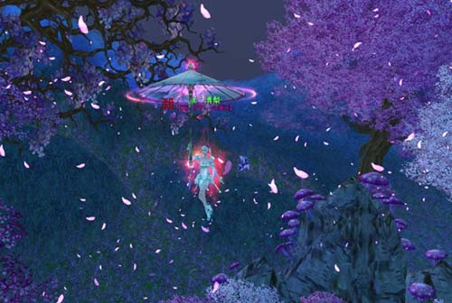 《天下3》美女玩家：花絮丶