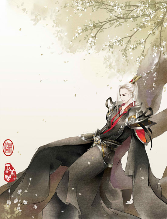 【手绘】玄小米手绘大荒角色