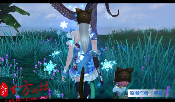 作者：宝酱丶 搭配：喵小黑+青莲涤尘