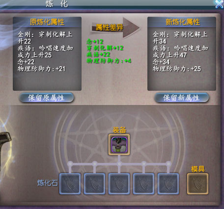 《天下3》装备炼化实测